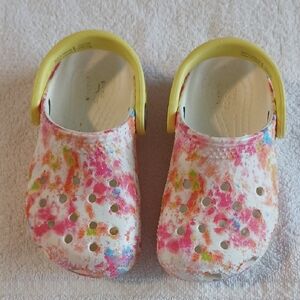 Crocs Tie Dye Sandals Kids 7‎